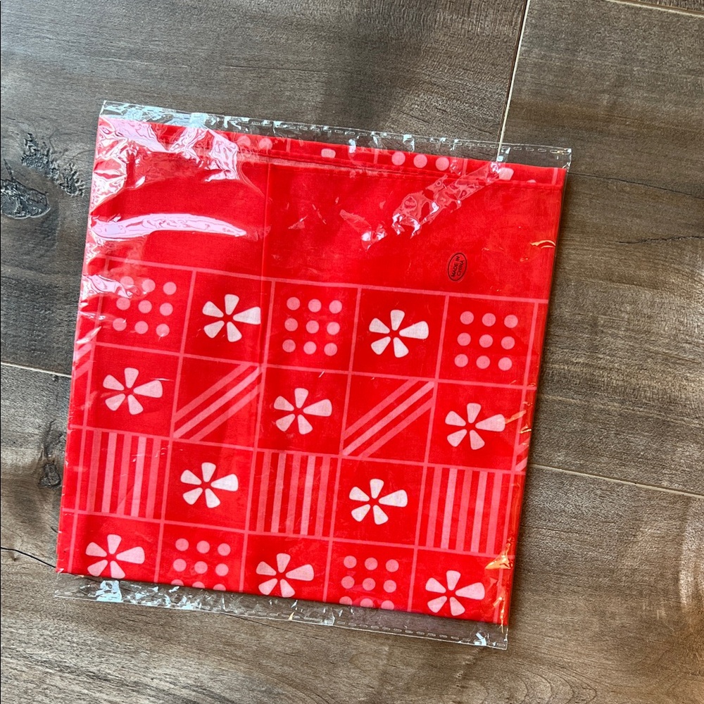 Red Patterned Bandana